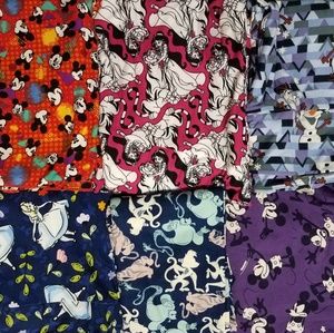 6 pairs of TC2 LuLaRoe leggings Disney misc